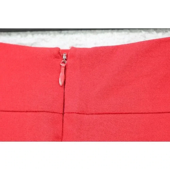 Monroe and Main Red Midi Skirt-Size 8-Office-Business-Pockets - Picture 8 of 8